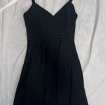 Jun & Ivy Black a-line neck dress Photo 0