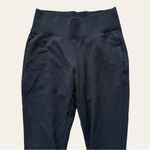 Alo Yoga  Black Ruched Leg Legging Photo 3