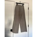 Everlane $148 New The Draper Pleated Pant - 0S - Taupe Gingham 30” inseam Photo 5