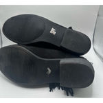 Sophie Sue Black Fringe Ankle Boots Size 9 western Photo 3
