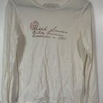 Thin polo jeans co. 100% cotton top size medium White Photo 0