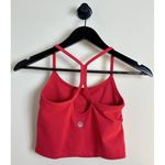 Nordstrom X BY GOTTEX Cropped Cami Tank in Hot Pink Size X-Small Photo 3