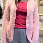 The Comfy Cute and Pastel Pink Knitted Sweater with Pockets Photo 1