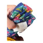 Vintage Colorful Boho Paisley Cotton Dress 1X Purple Photo 4