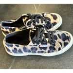 Superga  2750 FANVELVET Sneaker‎ Leopard Velvet Print Tan Black size EU 38 US 7.5 Photo 3