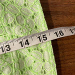 J.Crew neon lace mini skirt m Yellow Size M Photo 3