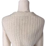 Cuyana - Alpaca Wool Cropped Cardigan Ivory Made in Italy Sz Xs Photo 4