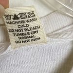 Blue 84 White Coranado Island California Cropped Graphic Tshirt Photo 4