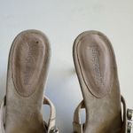 Jeffrey Campbell Rare Mule Slide Rhinestones Rainbow Silver Heel 8.5 Photo 1