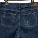 Wrangler Straight Leg Distressed Jeans Size 14 Photo 2