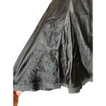 Burning Torch Anthropologie Black Midi Skirt Size Small Black Photo 1