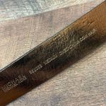 Michael Kors Leopard Print Cow Hair Belt with Gold Buckle Photo 8