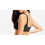 Good American U Ring Vegas Bikini Top Scoop Neck Black Size 2 US M Photo 1