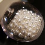 Cult Gaia ππ Tao Pearl Sandal ~ Off White Leather Mules Square Toe EU 41 NWT Photo 13