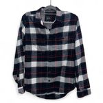 Gap Men’s Flannel Button Down Plaid Shirt Size Medium Standard Fit Photo 0