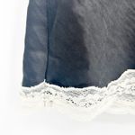 Edikted Womens Coquette Lace Bow Satin Effect Mini Slip Dress Size XL Black Photo 9