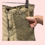 Urban Outfitters Y2K style lightweight parachute cargo pants acid wash tan Photo 2