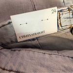 We Wore What Women’s Utility High Rise Straight Jeans Super Light Sz 24 Photo 6