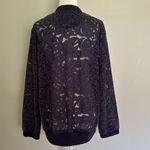 Elevenses Elevenes Anthropologie Lace Zipper Front Jacket Photo 5