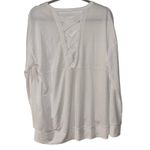 Balance Collection White Long Sleeve Top XL Photo 1