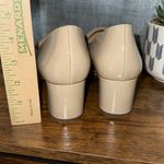 Paul Green Patent Leather Pumps Fringe Light Tan Beige Classic Vtg Inspired Sz 6 Photo 4