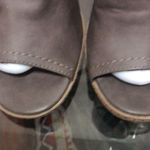 Doles vita open toe chunky heeled open back bootie Gray Size 9 Photo 2