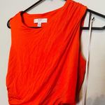 Atlein Red Jersey Sleeveless Crewneck Side Zipper Closure Jersey Dress Size S Photo 4
