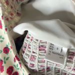 Reformation Floral One Piece Swimsuit - White and Red S Photo 6