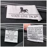 State Line Tack Black Riding Breeches Stretch Equestrian Pants 16 Long Photo 2