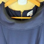 Calvin Klein  Navy Blue Cap Sleeve Wide Leg Jumpsuit Women's Size 6 Corporate Photo 4