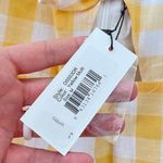 Sugar Lips Gingham Midi Dress Size Medium Yellow White Tie Front Halter Sz M New Photo 9