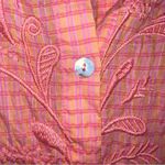 Johnny Was  Orla Puff Sleeve Embroidered Shirt Dress Large Oversized fit Photo 9