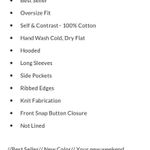 VICI Henley Oversized Sweatshirt Photo 2