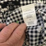 MM by My Michelle NWT Women Crop Top SZ Large 3/4 Bell Tie up Sleeve Shirt Boho Black Photo 7