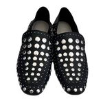 1. State  Black Leather ‘Flintia’ Silver Studded Convertible Flats, Size 7.5 Photo 5