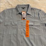 Hilary Radley   Sky Blue Casual Button Down Shirt size XXL brand new length 32” Photo 10