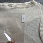 Michael Stars  Women Size‎ Medium Torrance Collared Sweater Vest cream knit Photo 6