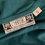 Vintage 1980s teal tunic Photo 11