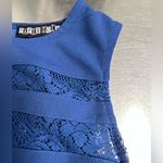 Paper Dolls Paper Doll Blue Doll with Lace Trim - Size Medium - VGUC Photo 4