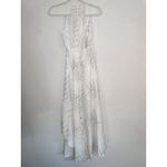 Lovers + Friends LOVER + FRIENDS White Wrap Tie Maxi Dress Photo 4