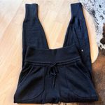 Lululemon Black Knit Apres Your Way Jogger Size Small Photo 3