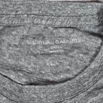 Spiritual Gangster Monogram Short Sleeve Crewneck T-Shirt in Heather Gray S NWT Photo 4