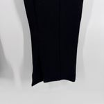 ANINE BING Black Max Pants Slit Hem Career Casual Stretch Modern Size 38 Photo 3