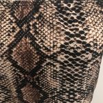 SheIn Faux Snakeskin Print Crop Top Photo 3
