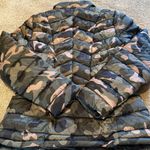 Ci Sono  Quilted Puffer Zip Up Camo Jacket Size Medium Photo 12