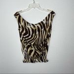 Carol Rose  Animal Print Sleeveless Top size S Photo 4