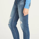Vigoss Blue Slim Straight Leg Jeans Timeless Fit Photo 0