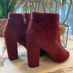 Cape Robbin  Peep Toe Bootie Red Fur Photo 6