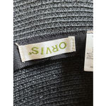 Orvis  Black Paper Straw Packable Bucket Hat Womens Accessory Travel Beach Sun Photo 9