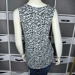 PINK - Victoria's Secret Victoria's Secret Pink Gray Animal Cheetah Pocket Tunic Tank Top Shirt Small Photo 1